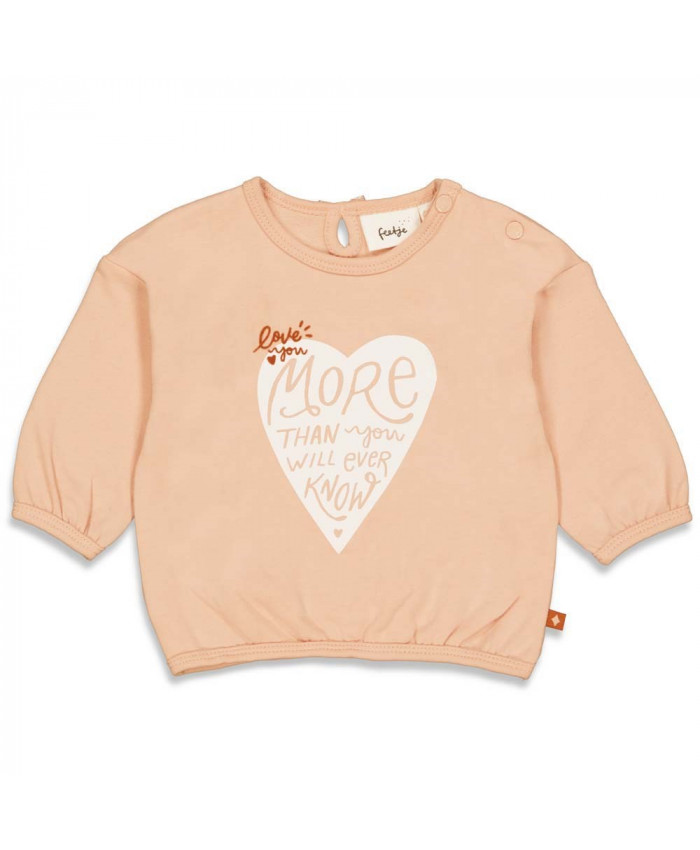 Feetje Sweater Love You More Pink